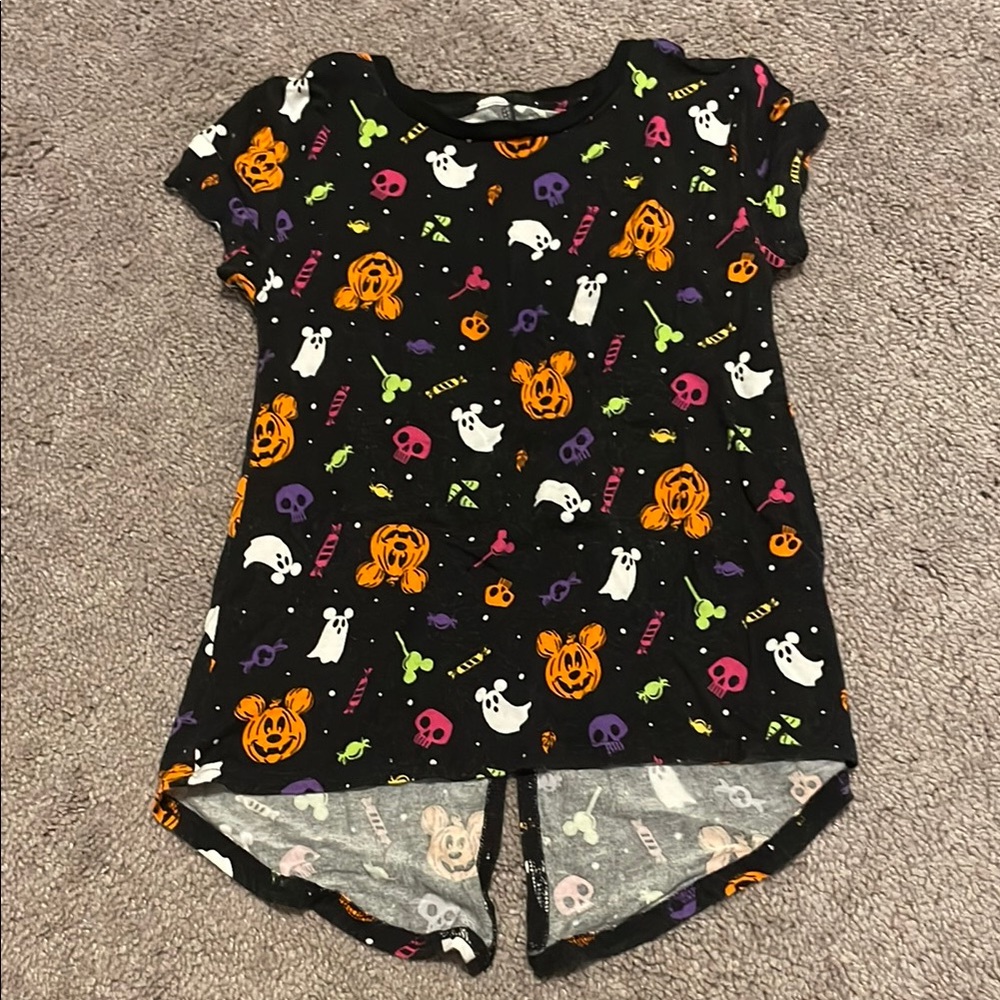 Disney Halloween Themed Black T-Shirt